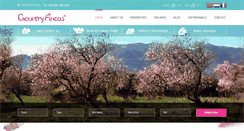 Desktop Screenshot of countryfincas.com
